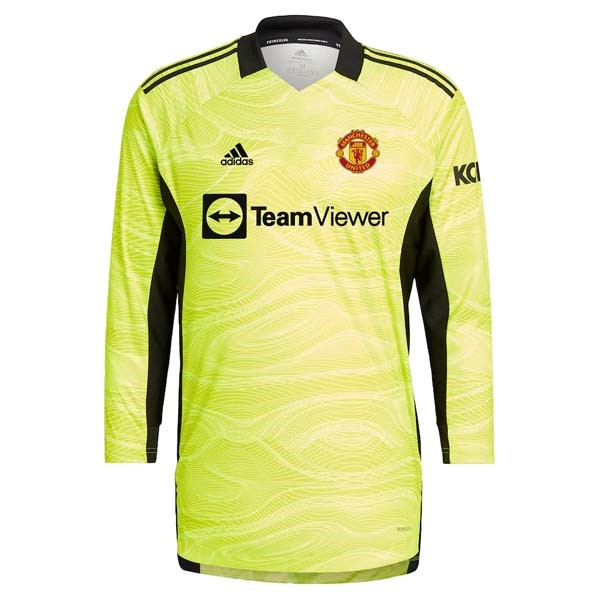 Tailandia Camiseta Manchester United Replica Primera Ropa Portero ML 2021/22